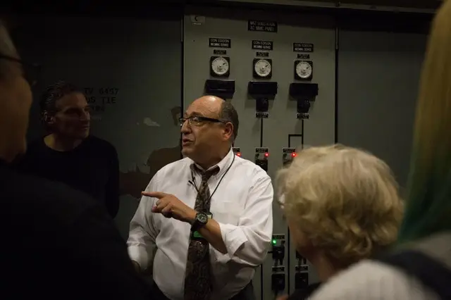 Dan Brucker gives a tour of Grand Central's sub-basement in 2015.